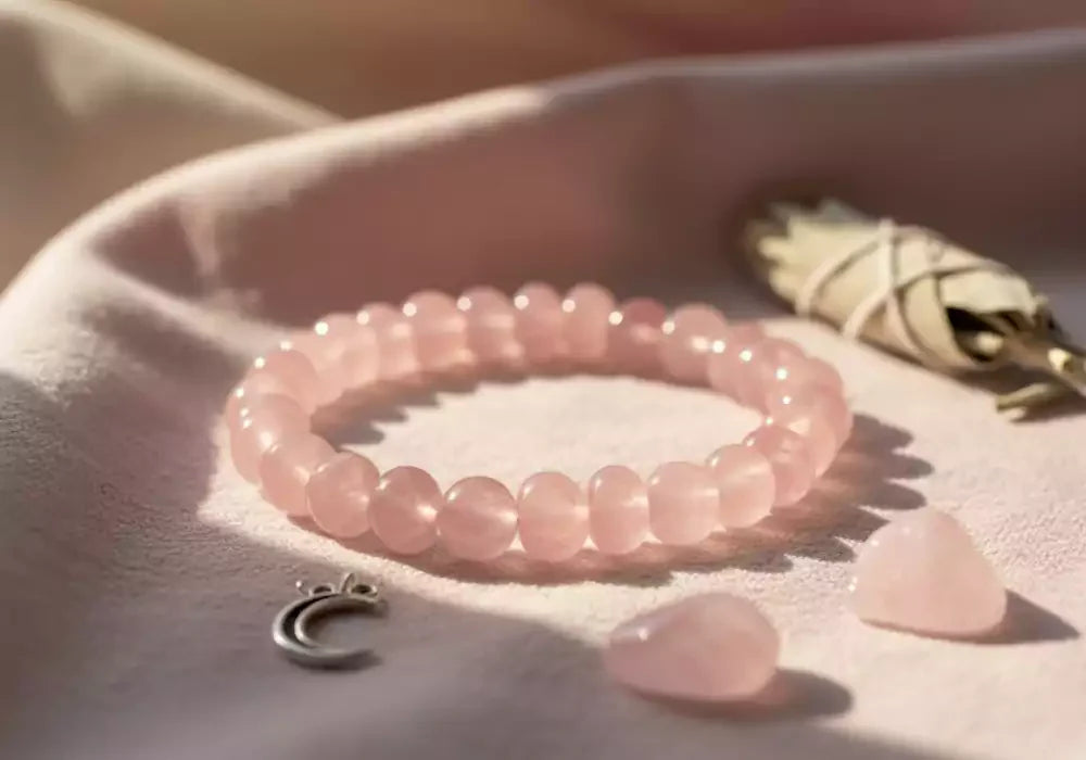 Why You Should Wear a Rose Quartz Crystal Every Day