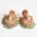 Antique Bell Jhumka Earrings