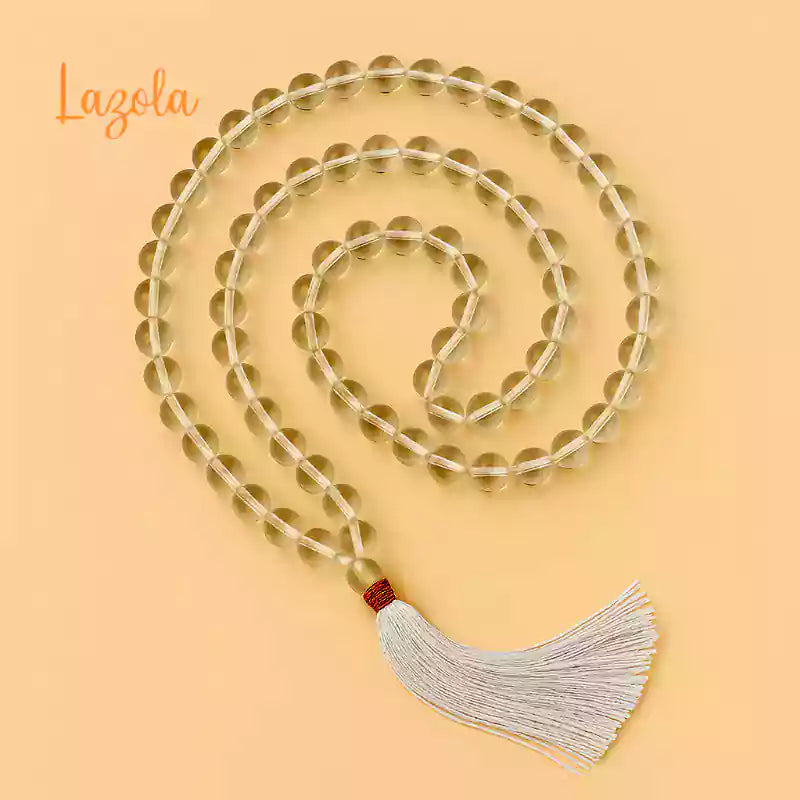 Clear Quartz Mala