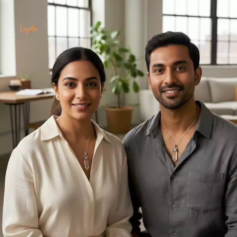 Clear Quartz Pencil Pendant