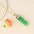 Green Aventurine Pencil Pendant