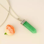 Green Aventurine Pencil Pendant
