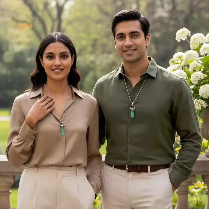 Green Aventurine Pencil Pendant