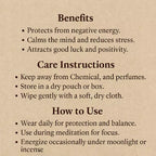 Silver Cap Karungali Mala