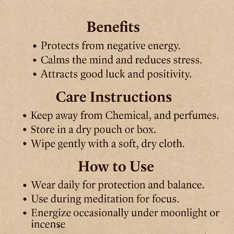 Silver Cap Karungali Mala