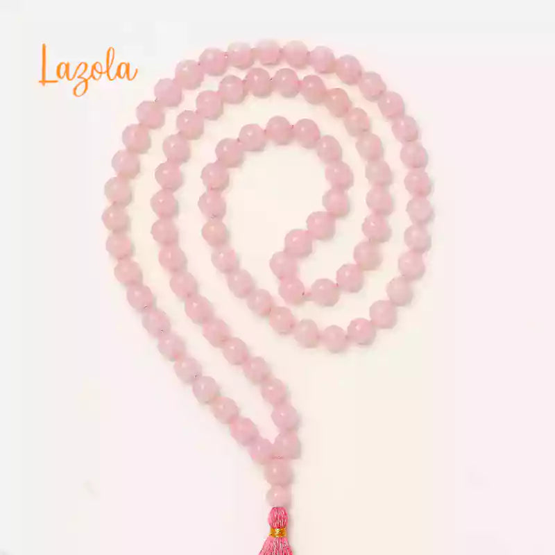 Rose Quartz Mala