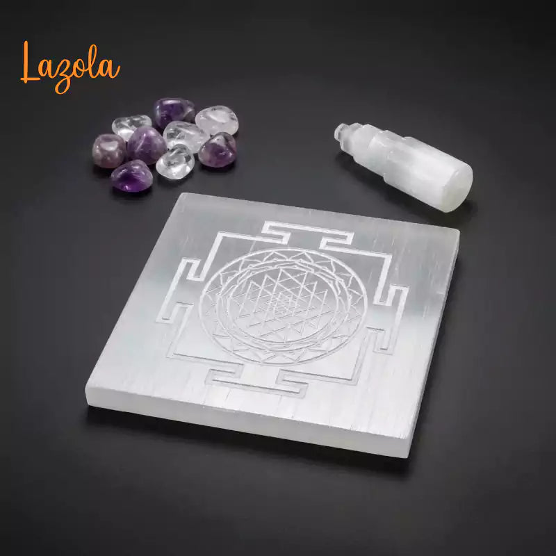 Selenite Plate