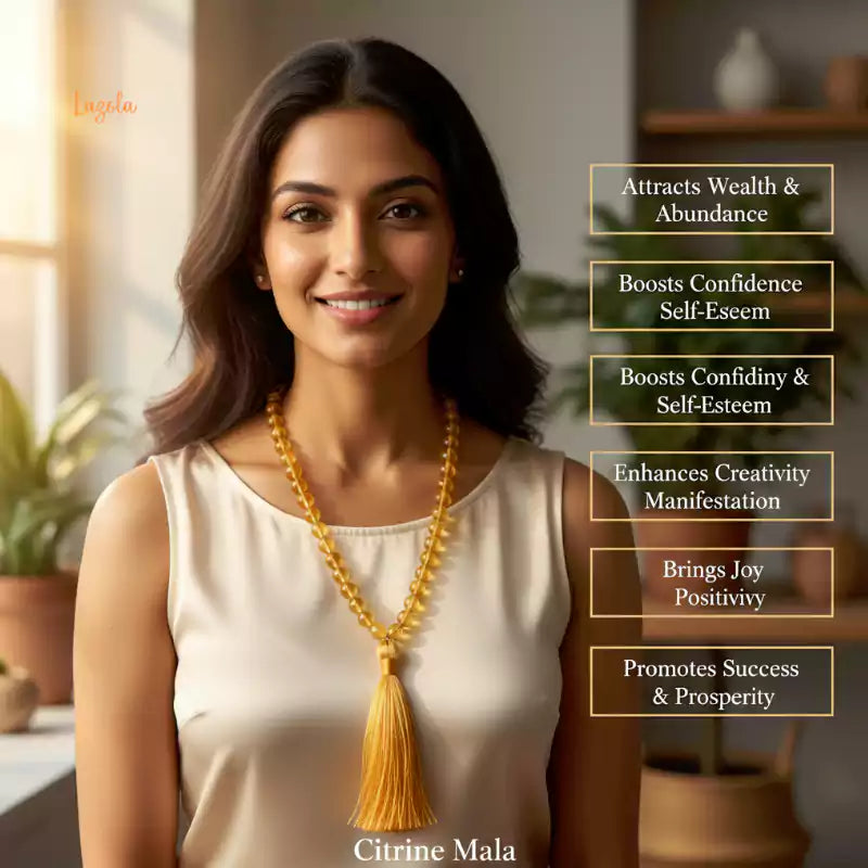 Citrine Mala