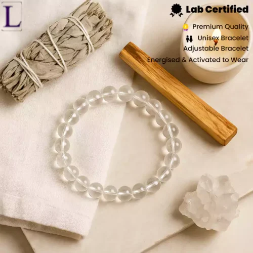 Clear Quartz Crystal Bracelet