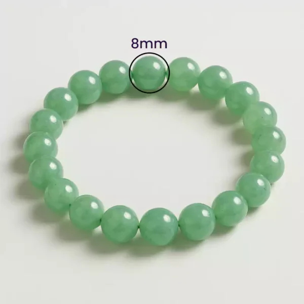 Green Aventurine Bracelet With Certificate