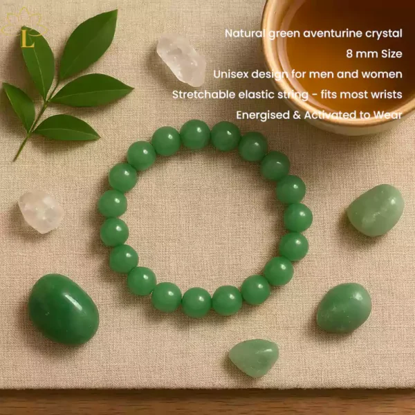 Green Aventurine Bracelet Lazola India
