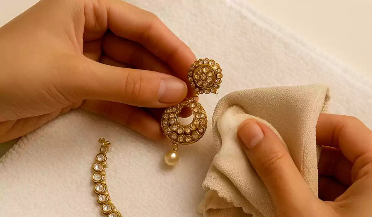 Imitation jewellery care