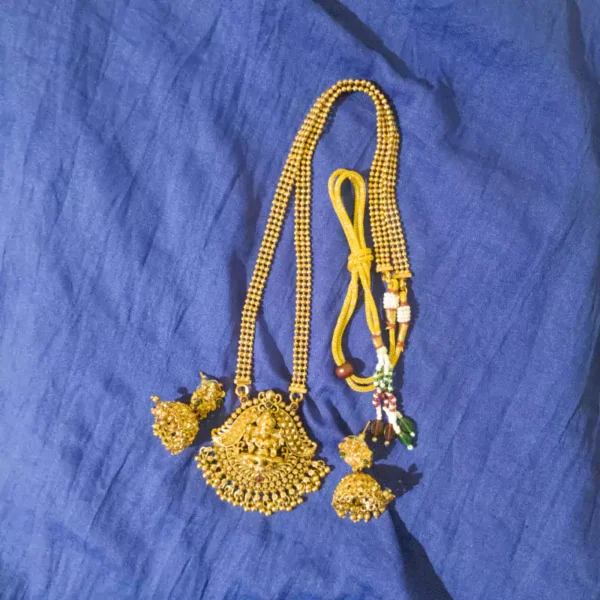 Lakshmi Temple Jewellery Necklace Set