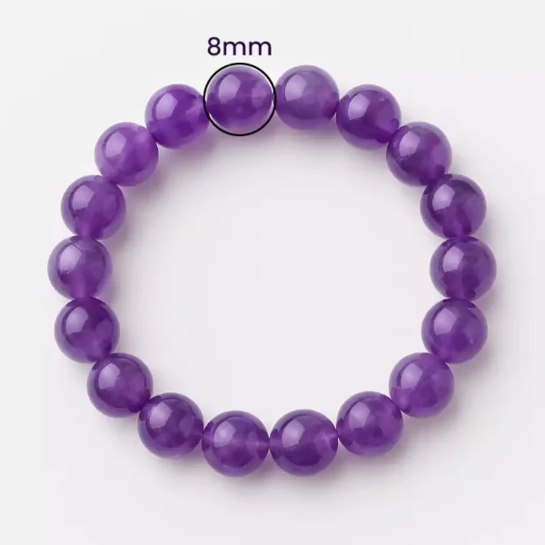 amethyst crystal bracelet