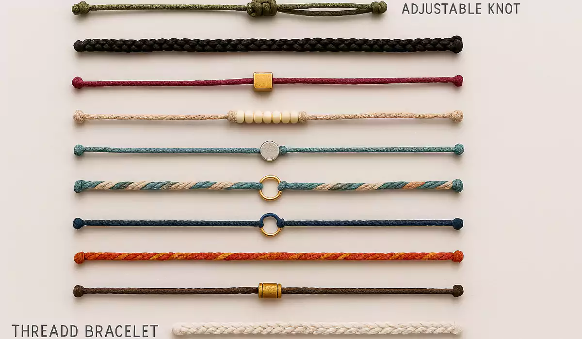 10 stylish threaded bracelets