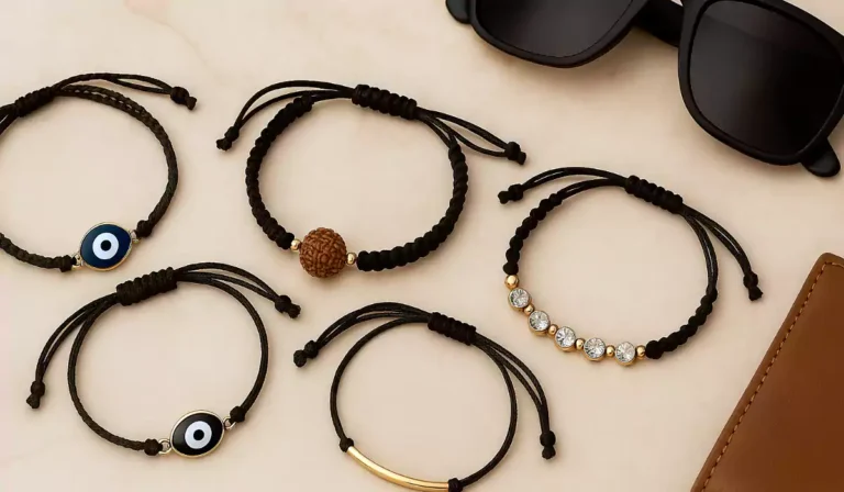Black Thread Bracelets to Elevate Your Style
