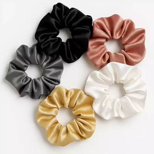 Satin Hair Scrunchies