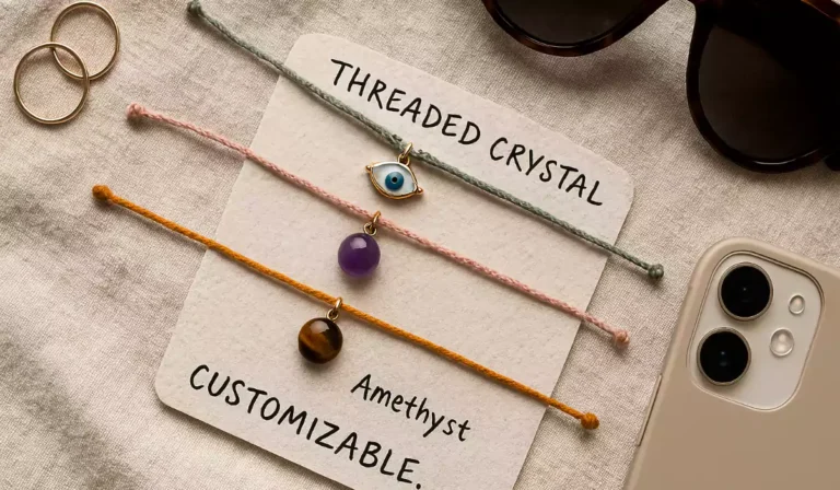 Threaded bracelets popular 2025