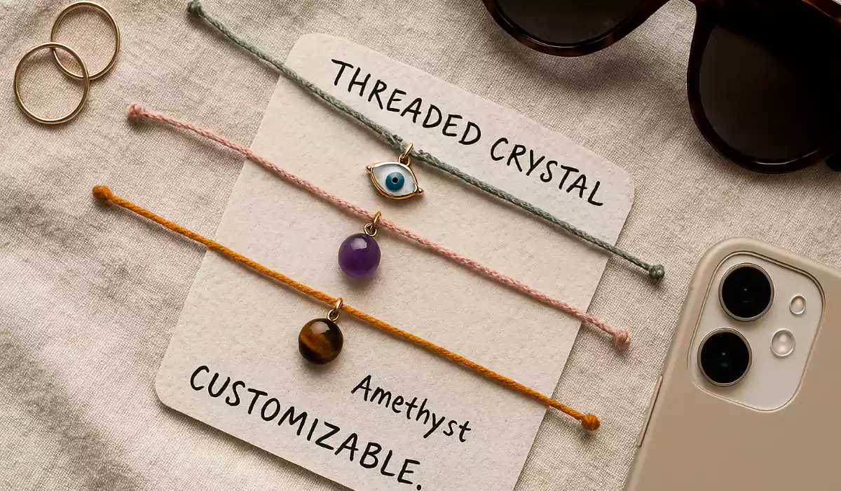 Threaded bracelets popular 2025