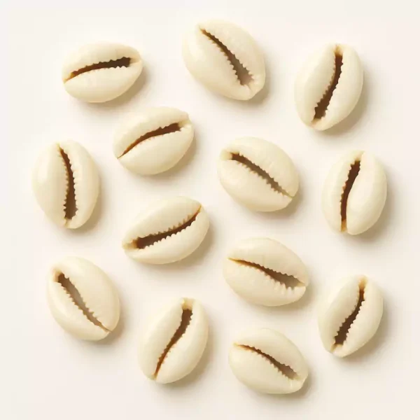 12 Cowrie Shells for Lakshmi Pooja