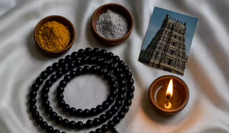 Karungali Malai for Evil Eye Protection