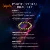 Pyrite Crystal Bracelet