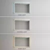 Rectangle Smart LED Mirror with Touch Sensor, 3 Colour Lighting and Defogger (H)