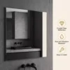 Square Frameless Wall Mount Mirror 1 Square Frameless Wall Mount Mirror
