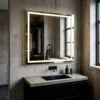 Square Smart LED Mirror with Touch Sensor 2 Square Smart LED Mirror with Touch Sensor