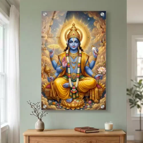 vishnu UV Printed Acrylic Wall Art Acrylic vishnu UV Printed Acrylic Wall Art